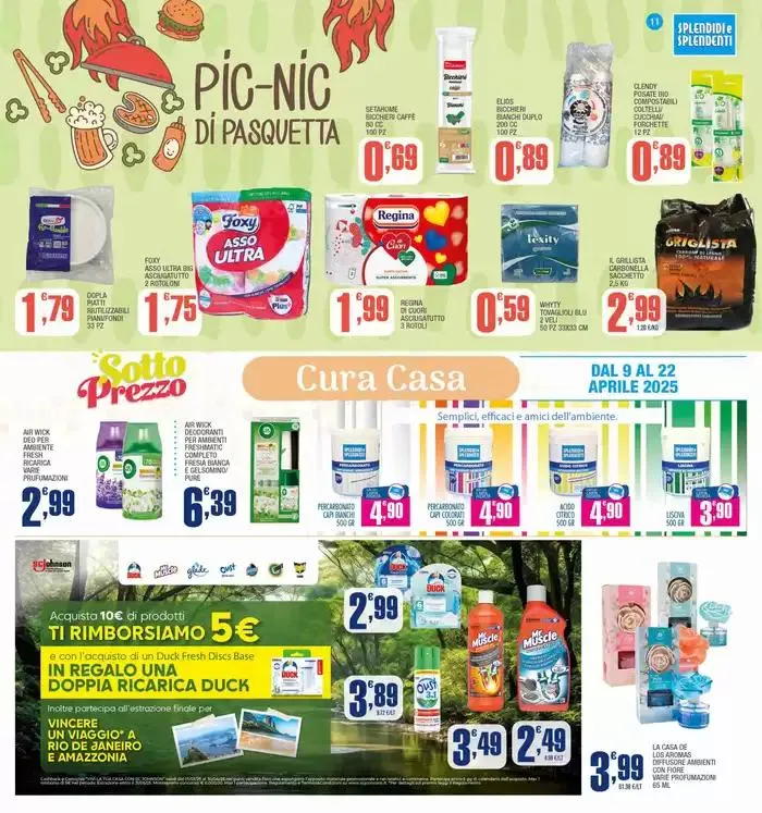 Sotto prezzo da 9 aprile a 22 aprile di 2025 - Pagina del volantino 11