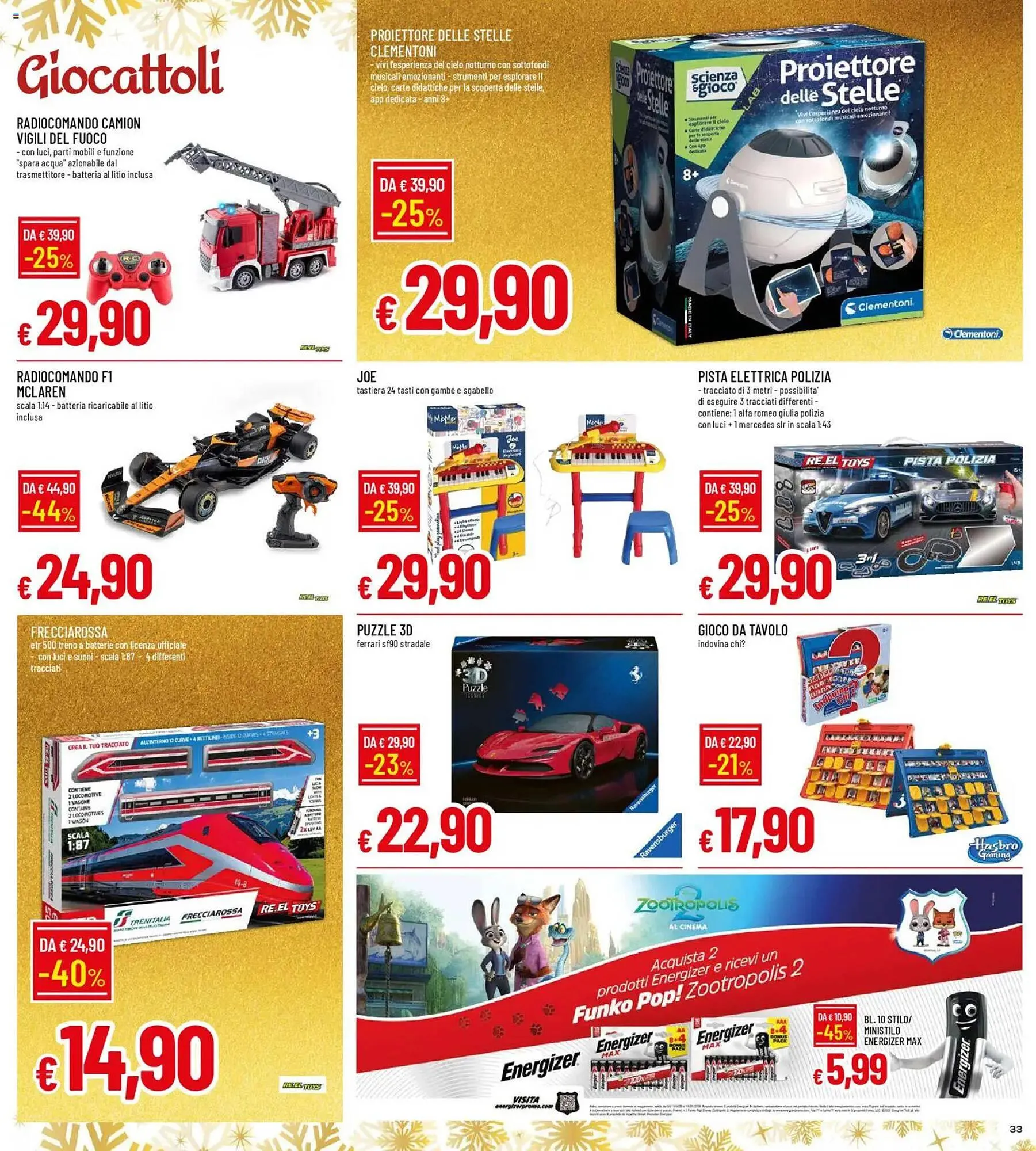 Volantino Galassia da 15 dicembre a 28 dicembre di 2025 - Pagina del volantino 33