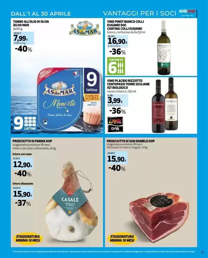 Buona Pasqua da 10 aprile a 22 aprile di 2025 - Pagina del volantino 9