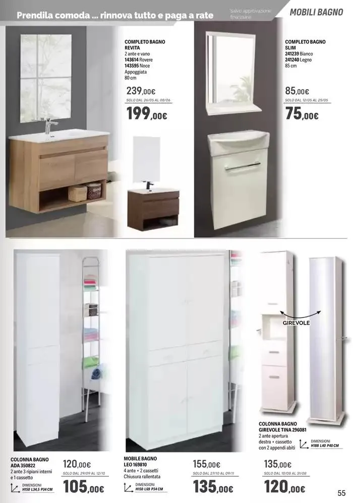 Catalogo mobile 2025 da 9 maggio a 7 dicembre di 2025 - Pagina del volantino 55