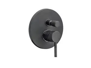 Rubinetteria monocomando serie Carola nero opaco