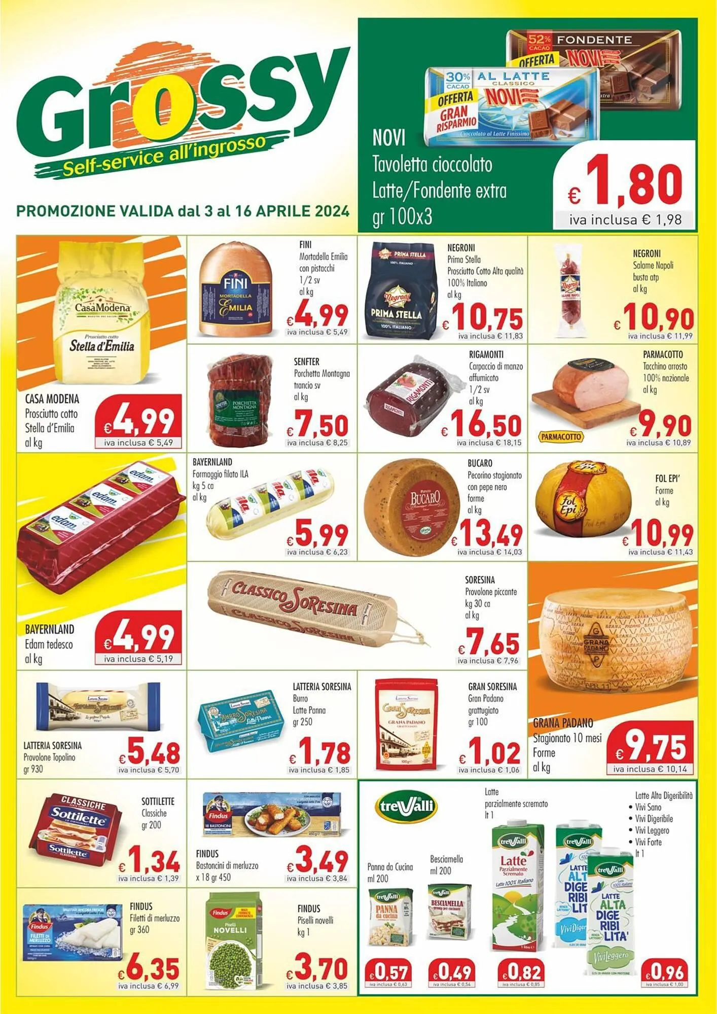 Volantino Cash & Carry Grossy da 3 aprile a 16 aprile di 2024 - Pagina del volantino 