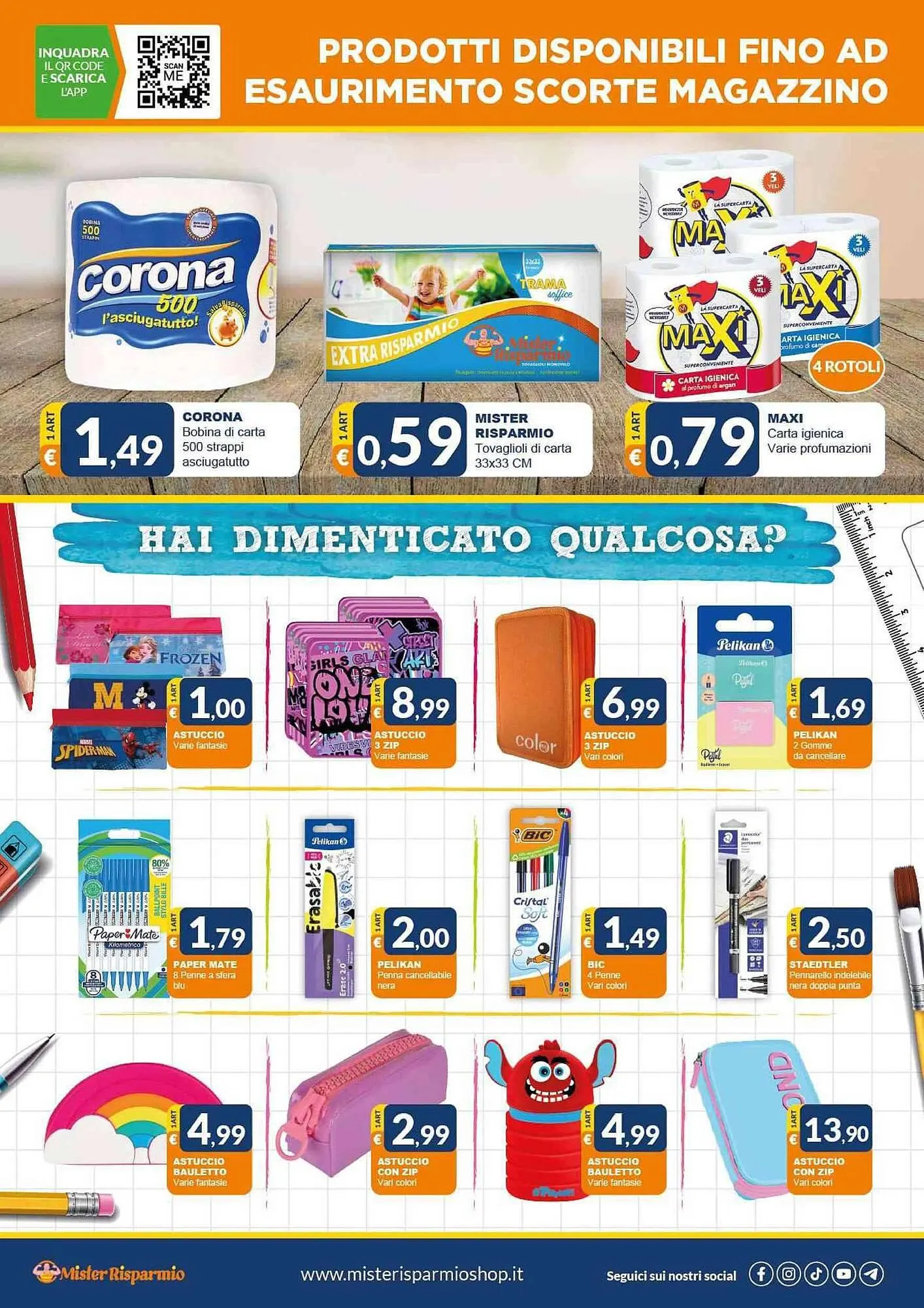 Volantino Mister Risparmio da 6 ottobre a 15 ottobre di 2025 - Pagina del volantino 7