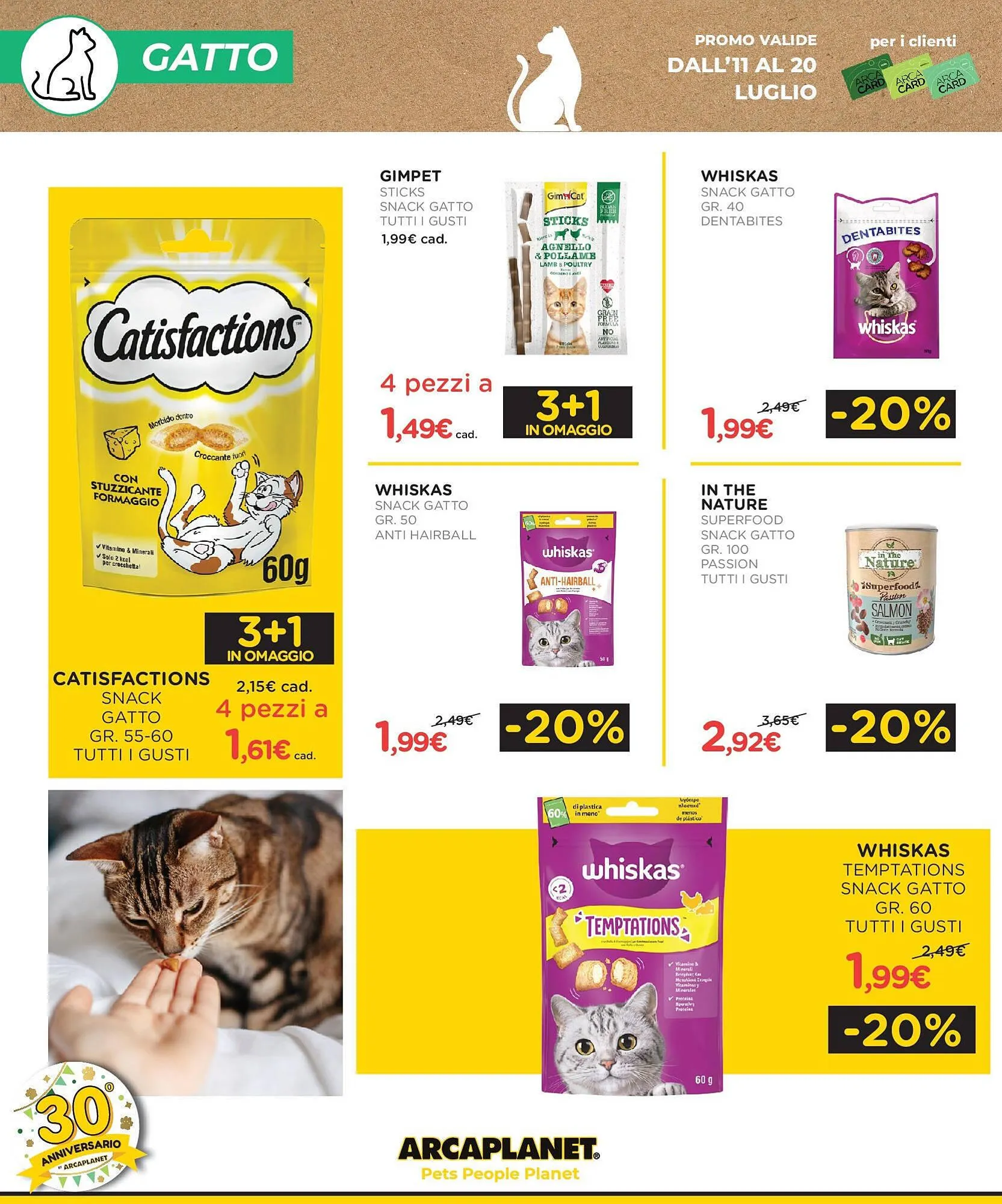Volantino Arcaplanet da 13 luglio a 20 luglio di 2025 - Pagina del volantino 20