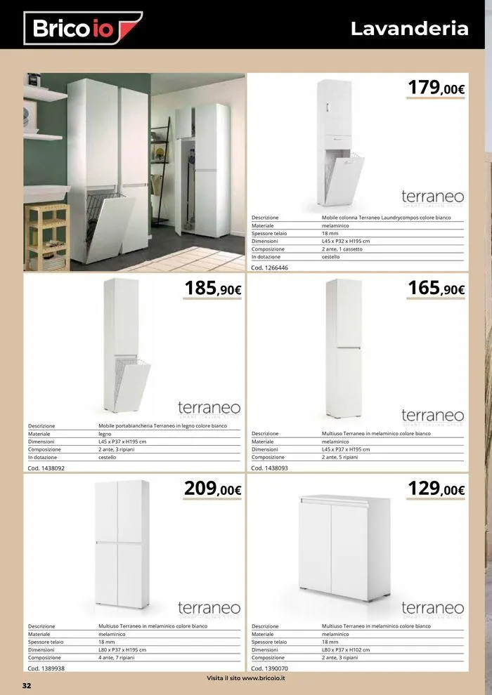 Catalogo Arredo da 3 aprile a 31 dicembre di 2024 - Pagina del volantino 32