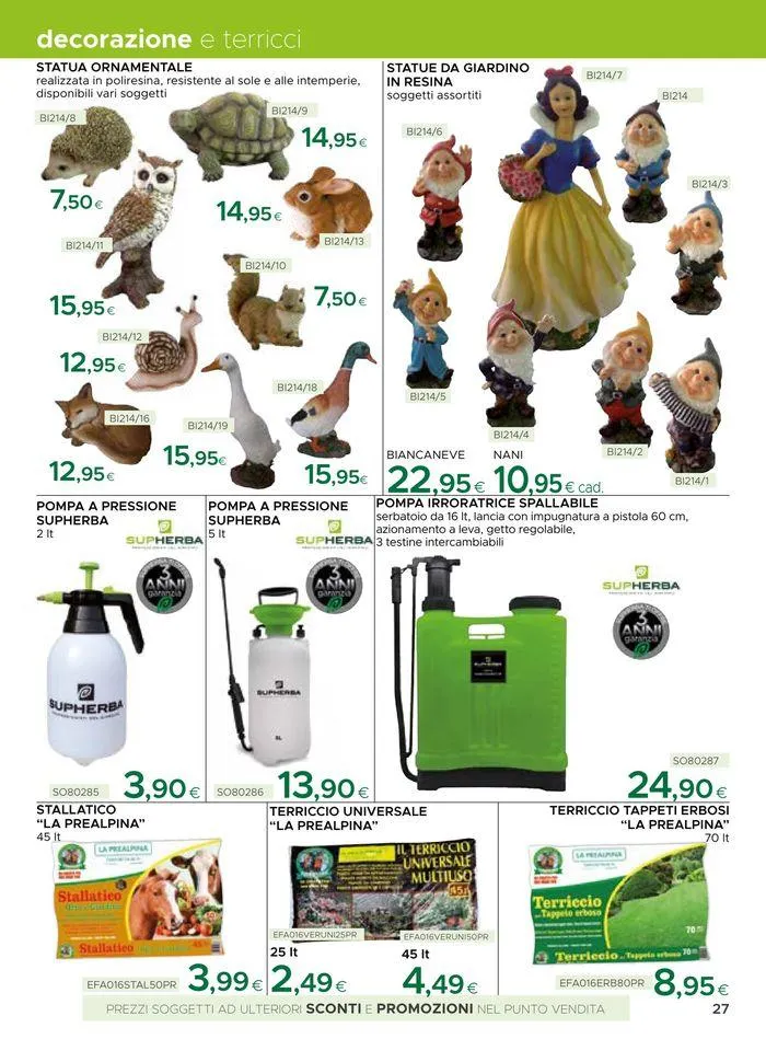 Catalogo giardino 2024 da 19 giugno a 31 agosto di 2024 - Pagina del volantino 27