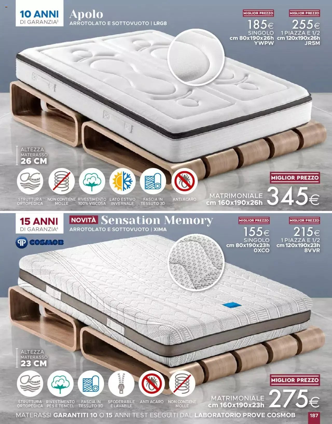 Volantino Mondo Convenienza da 1 ottobre a 31 dicembre di 2023 - Pagina del volantino 189