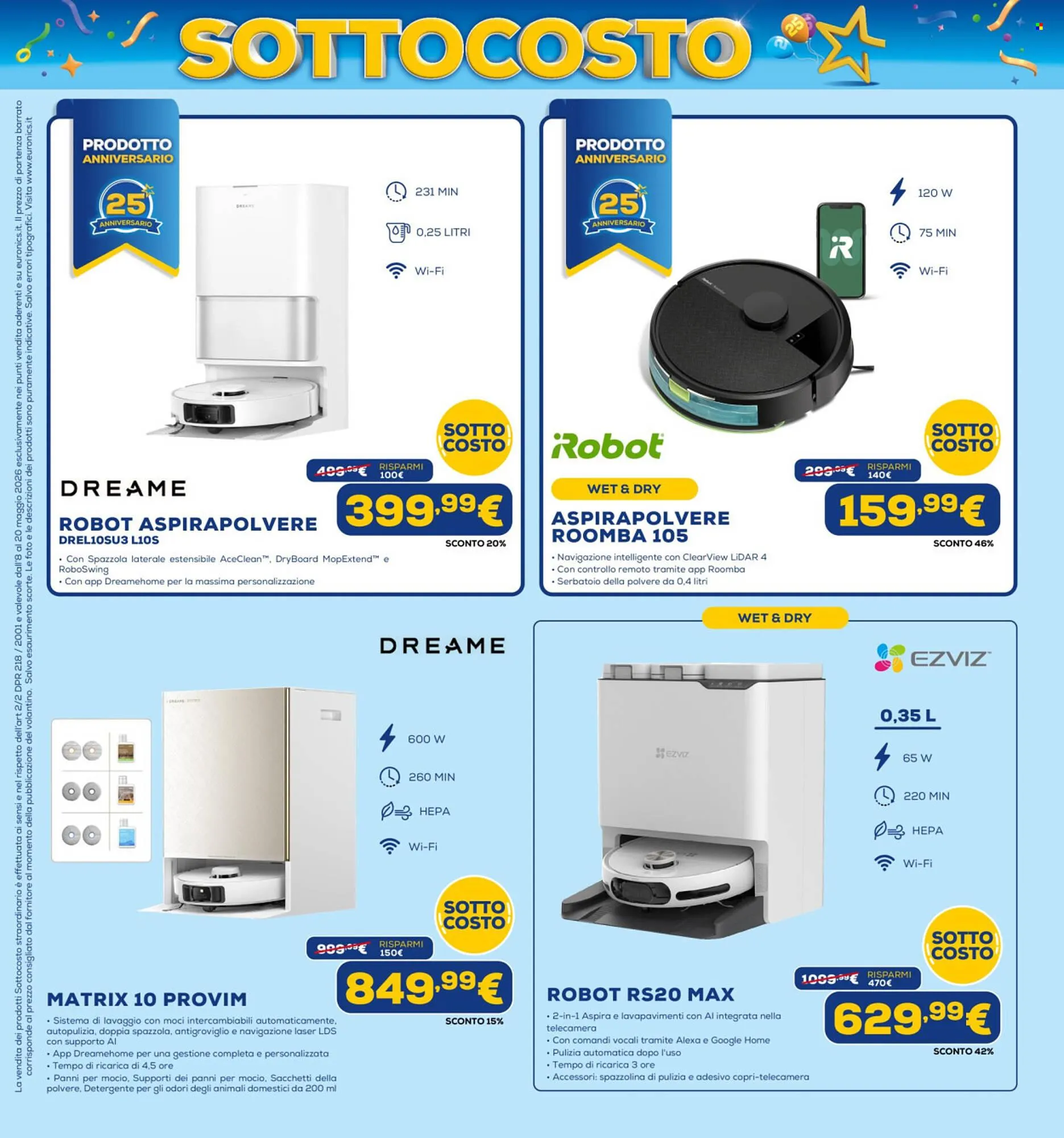 Volantino Euronics da 8 maggio a 20 maggio di 2026 - Pagina del volantino 44