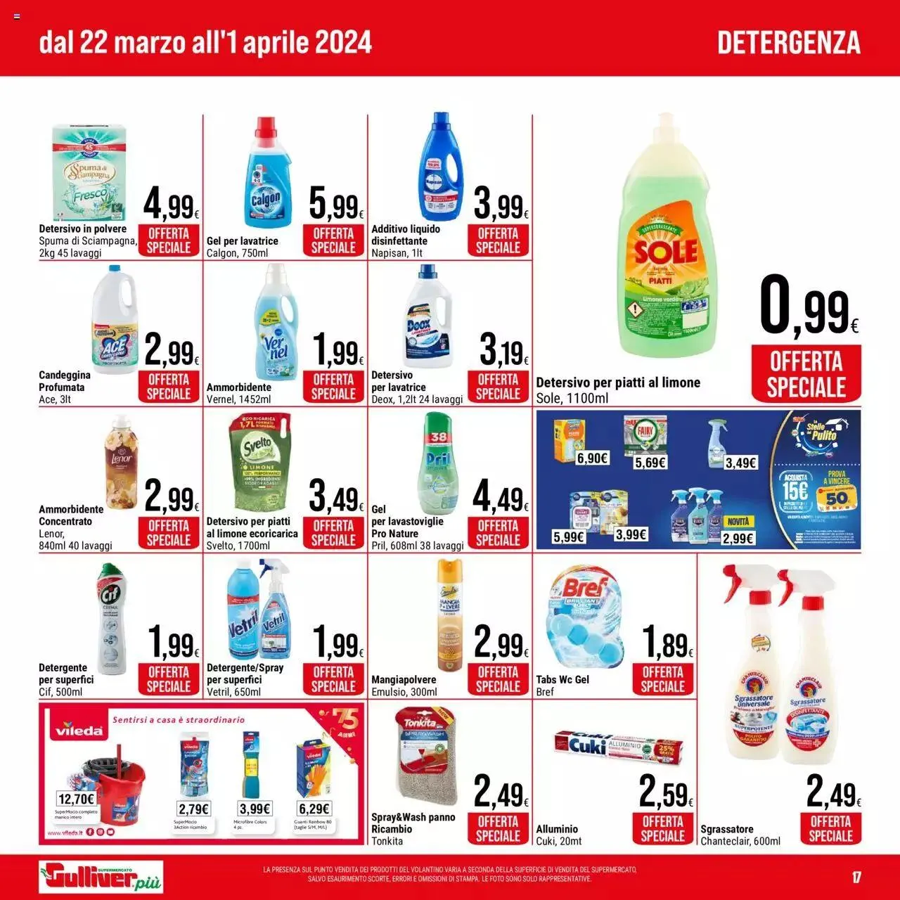 Volantino Gulliver da 22 marzo a 1 aprile di 2024 - Pagina del volantino 17