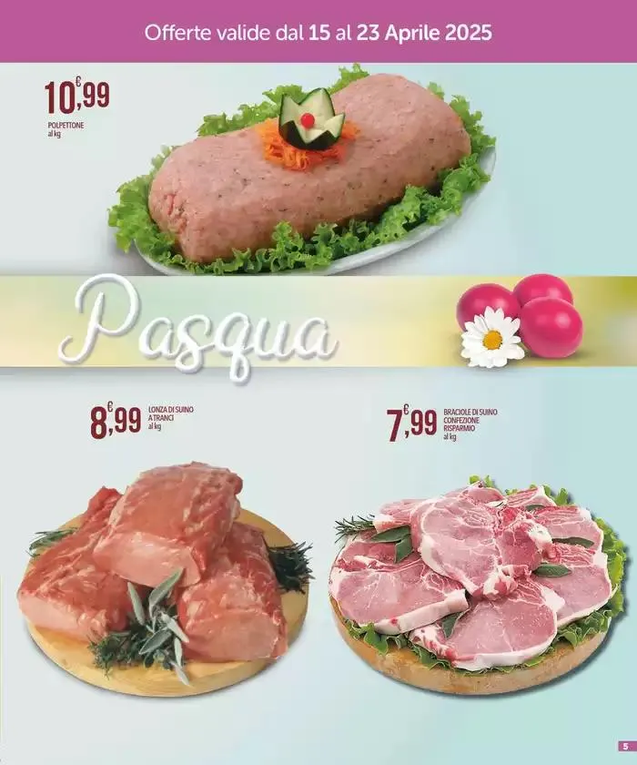 Buona Pasqua da 15 aprile a 23 aprile di 2025 - Pagina del volantino 5