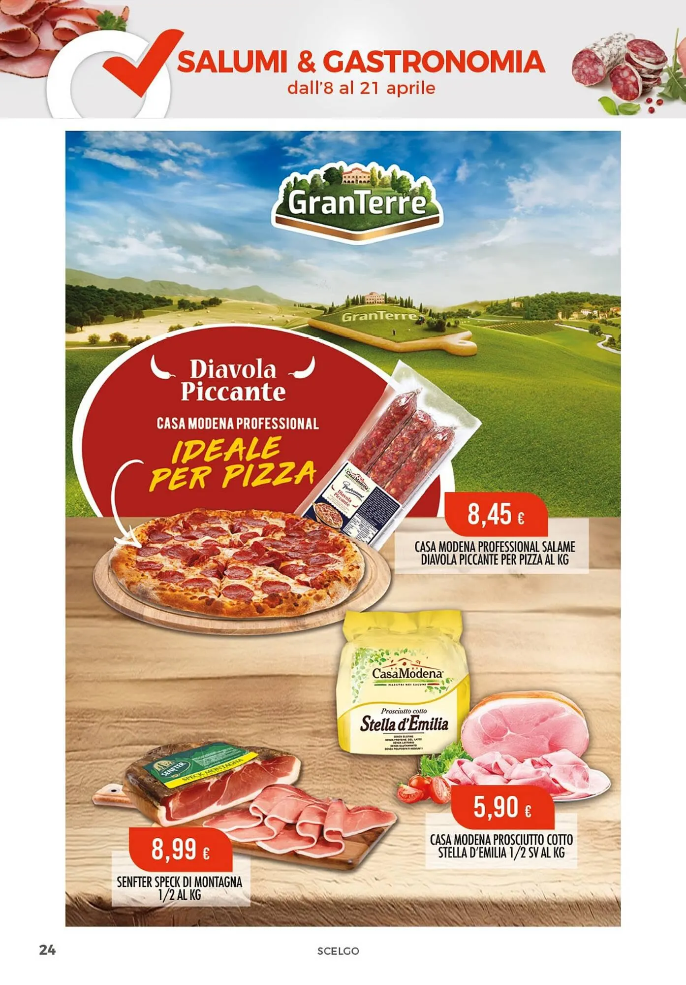 Volantino Scelgo da 8 aprile a 21 aprile di 2024 - Pagina del volantino 24