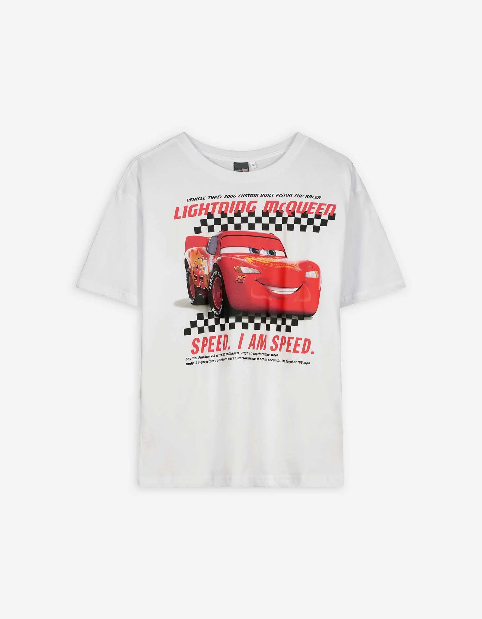 T-shirt - Cars - bianco
