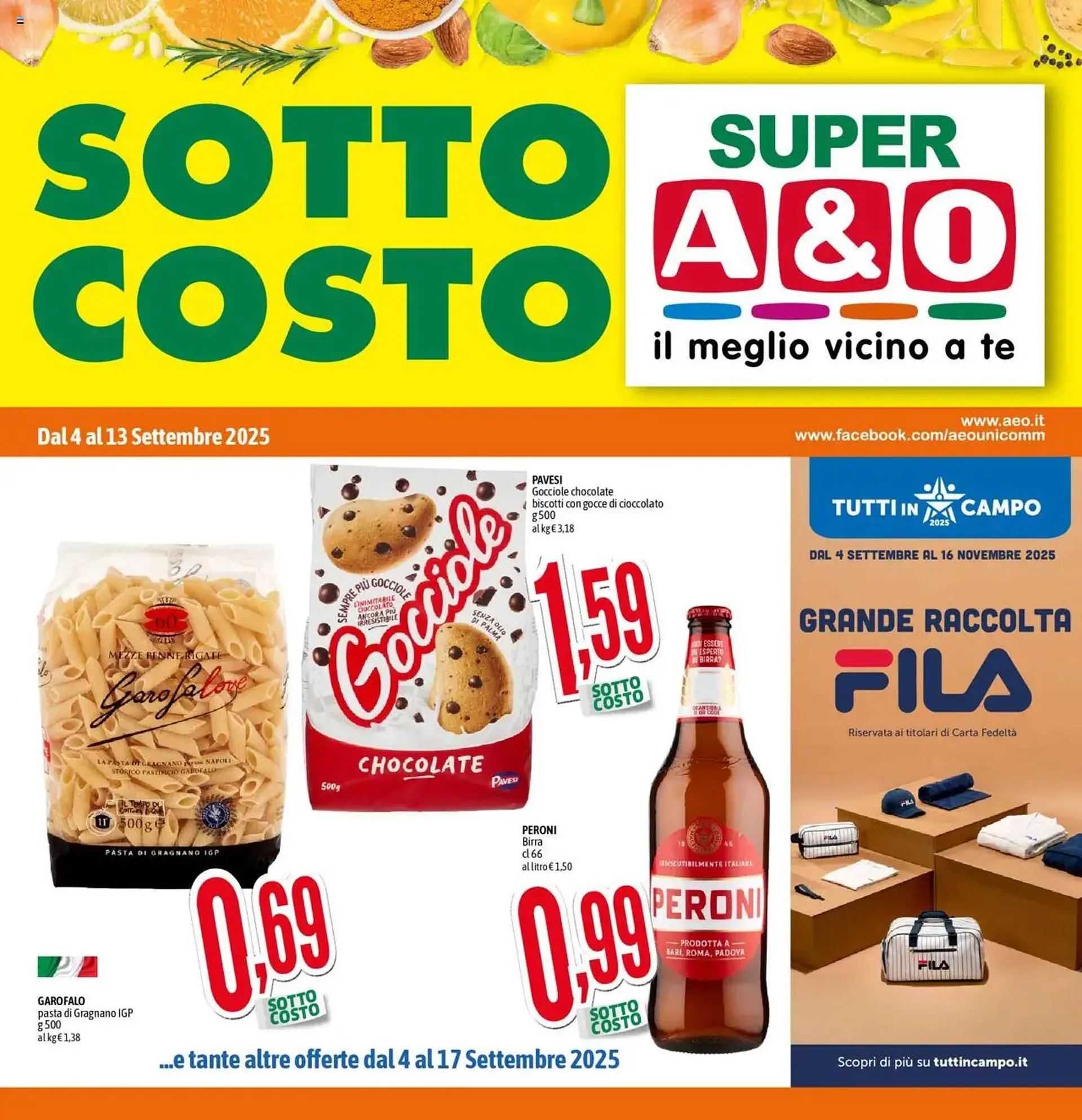 Volantino A&O da 4 settembre a 17 settembre di 2025 - Pagina del volantino 1