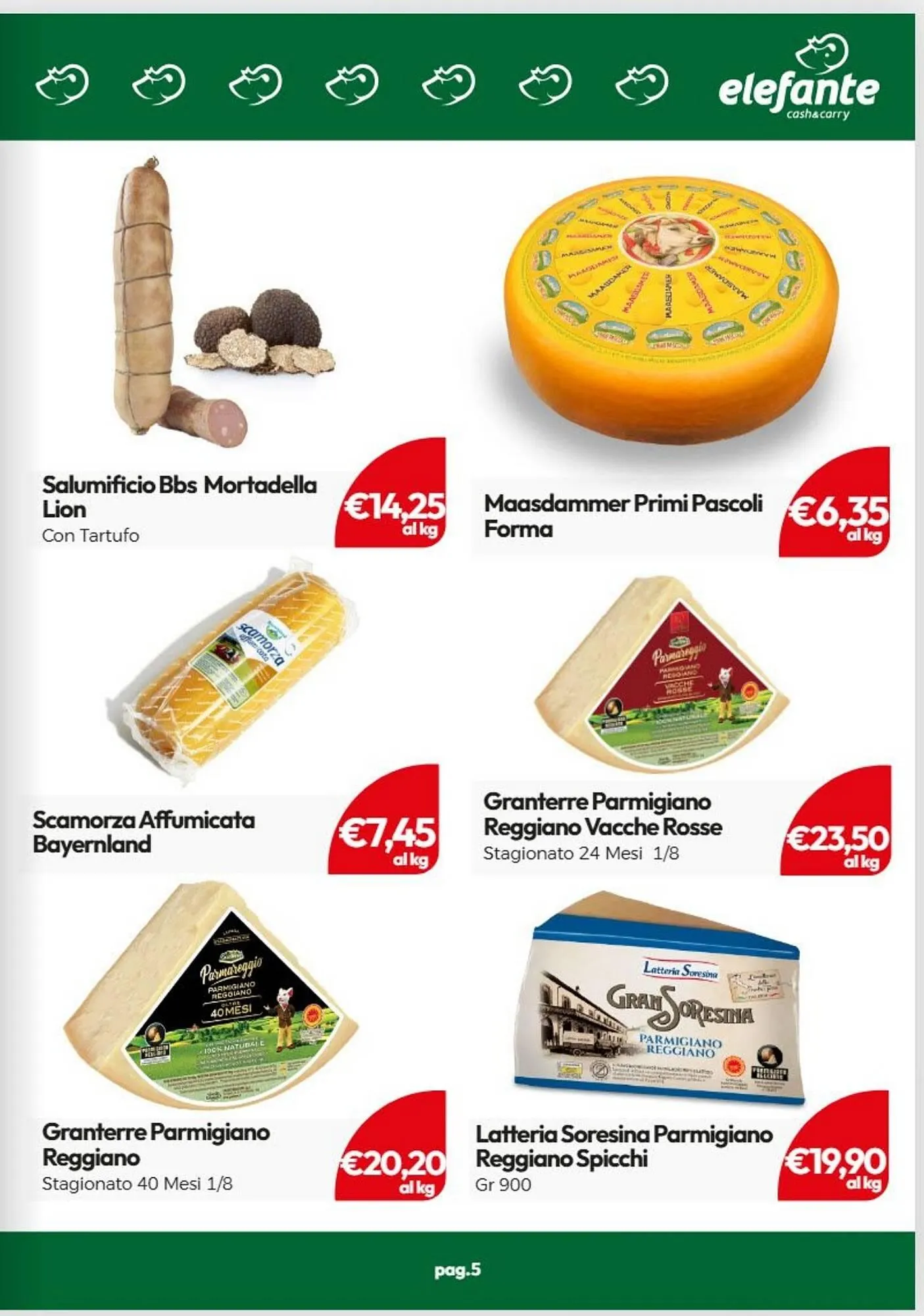 Volantino Elefante Cash & Carry da 15 settembre a 5 ottobre di 2025 - Pagina del volantino 5