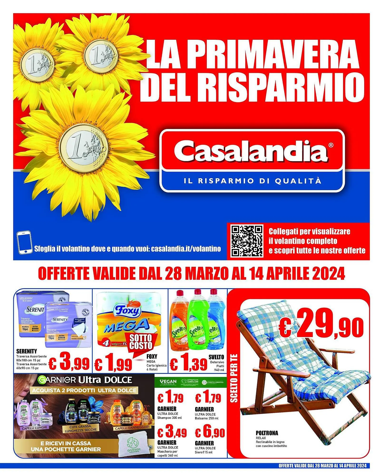 Volantino Casalandia da 28 marzo a 14 aprile di 2024 - Pagina del volantino 1