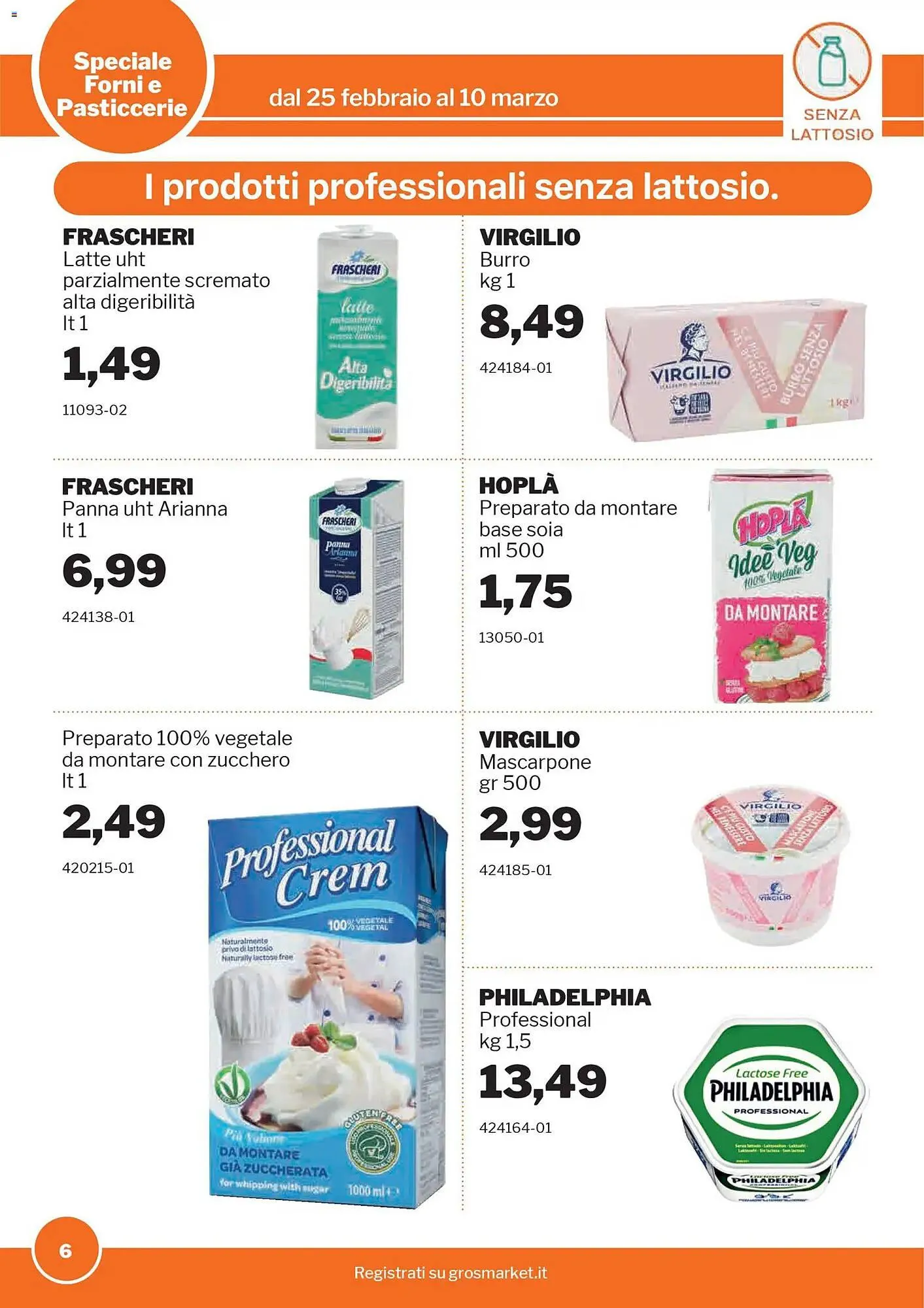 Volantino GrosMarket da 25 febbraio a 10 marzo di 2026 - Pagina del volantino 6