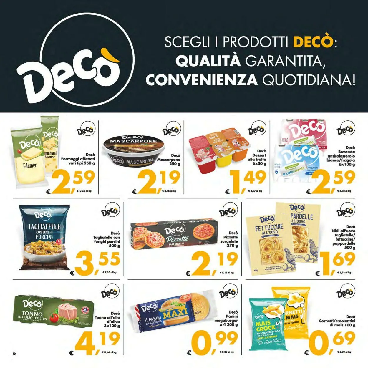 Deco Volantino attuale da 24 ottobre a 3 novembre di 2025 - Pagina del volantino 6
