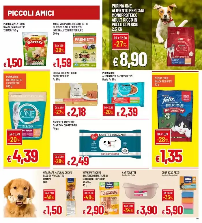 Grandi marche a piccoli prezzi  da 9 gennaio a 22 gennaio di 2025 - Pagina del volantino 19