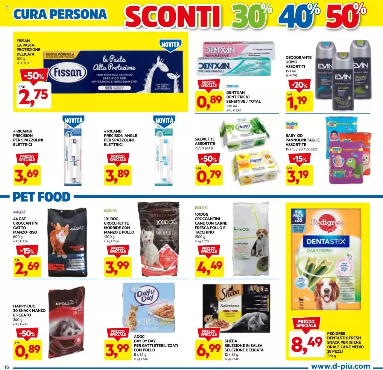 Volantino D Più da 30 ottobre a 8 novembre di 2023 - Pagina del volantino 16