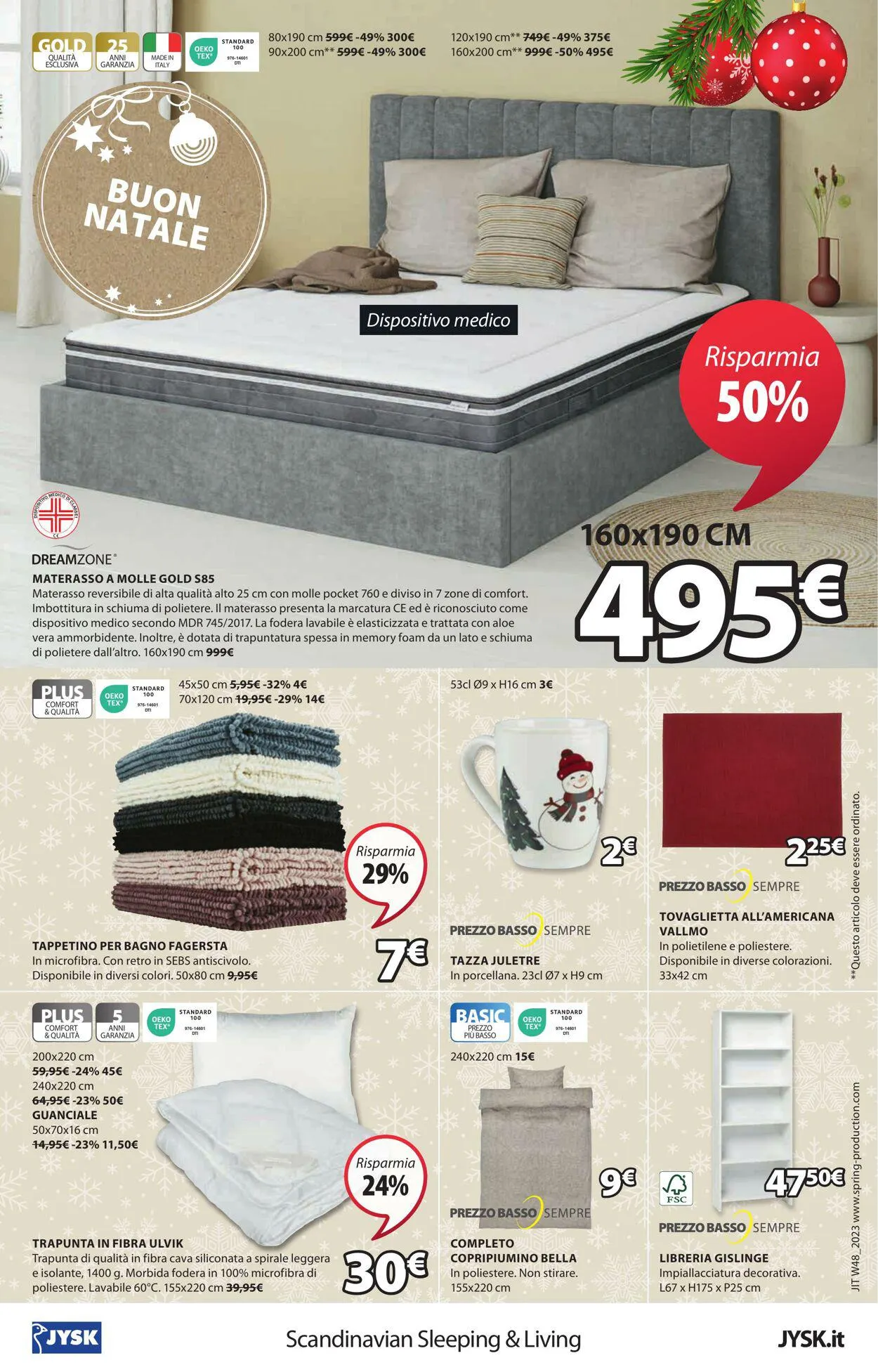 Jysk Volantino attuale da 20 novembre a 4 dicembre di 2023 - Pagina del volantino 25