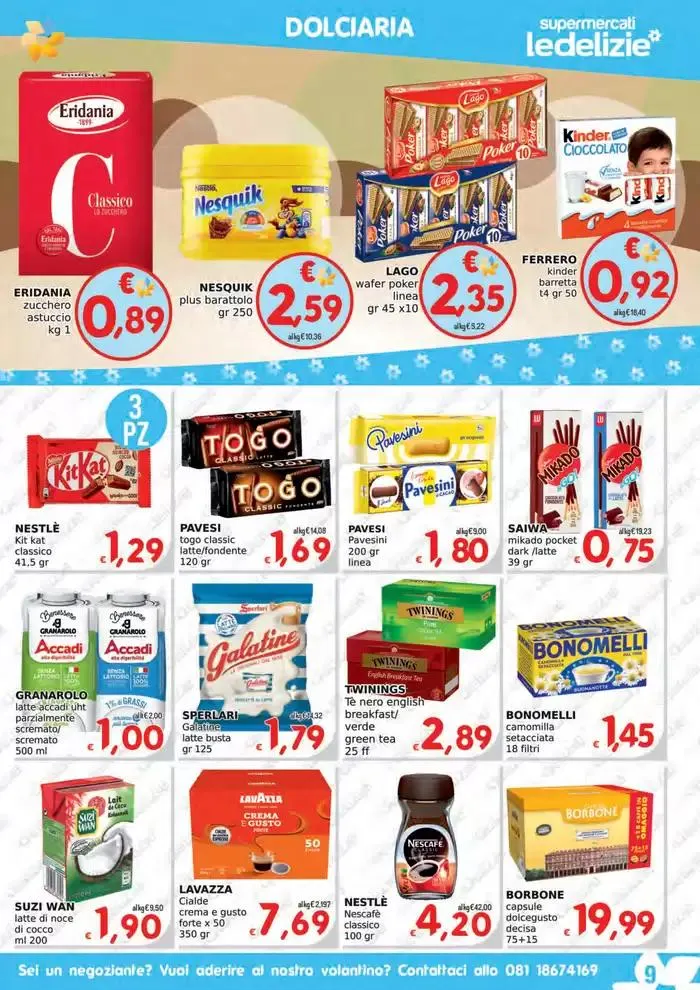 Qualita a piccoli prezzi da 3 marzo a 16 marzo di 2025 - Pagina del volantino 9