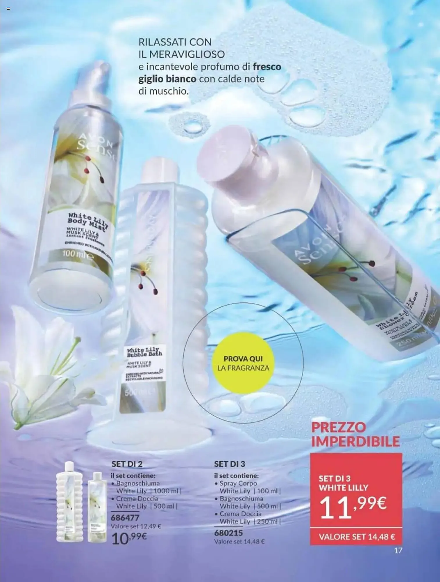 Volantino Avon da 1 aprile a 30 aprile di 2025 - Pagina del volantino 17