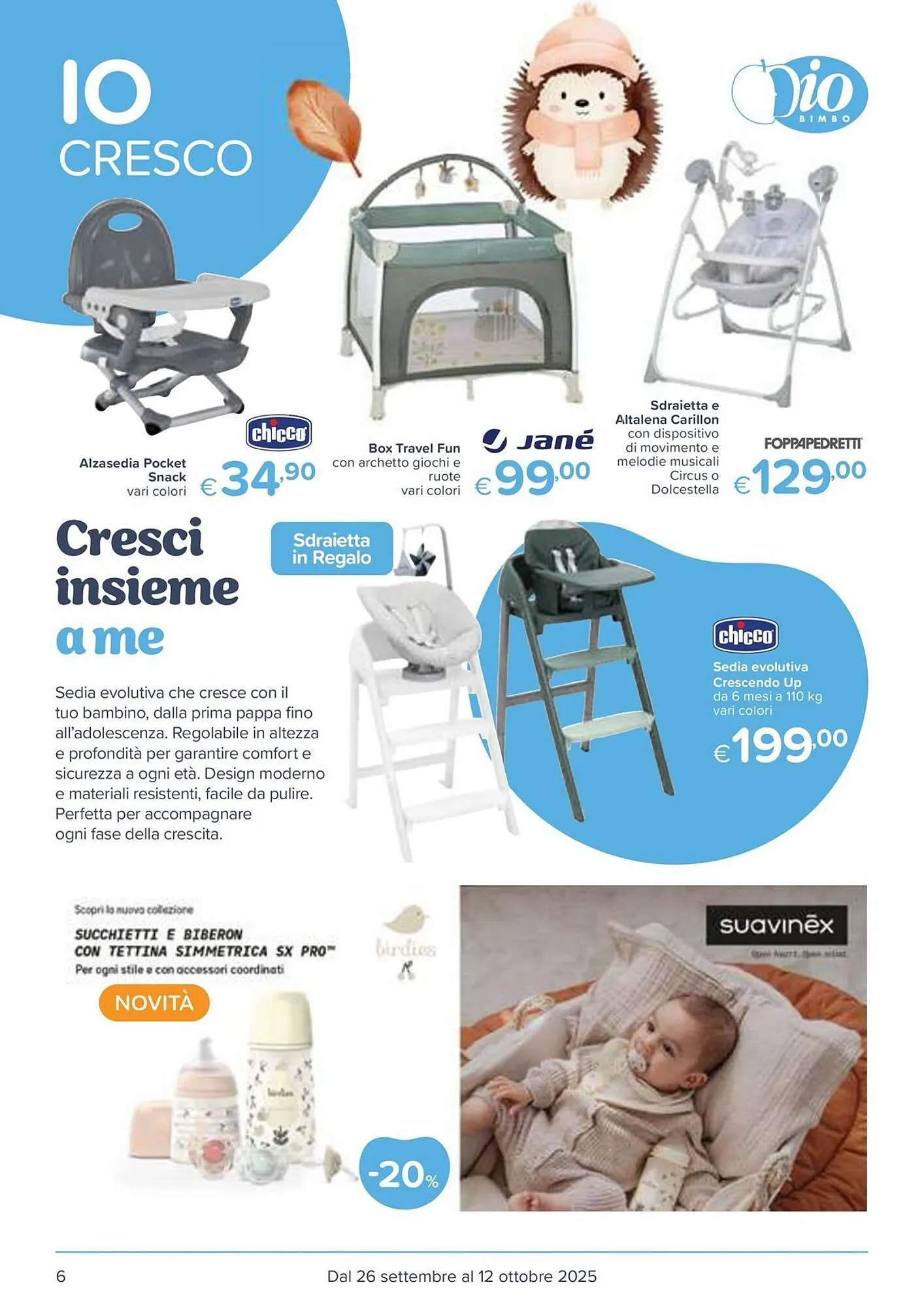 Volantino Io Bimbo da 26 settembre a 12 ottobre di 2025 - Pagina del volantino 6