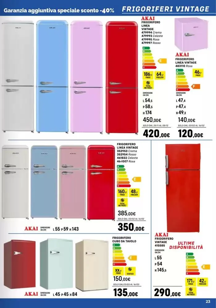 Elettrodomestici Catalogo 2025 da 19 novembre a 1 dicembre di 2025 - Pagina del volantino 15