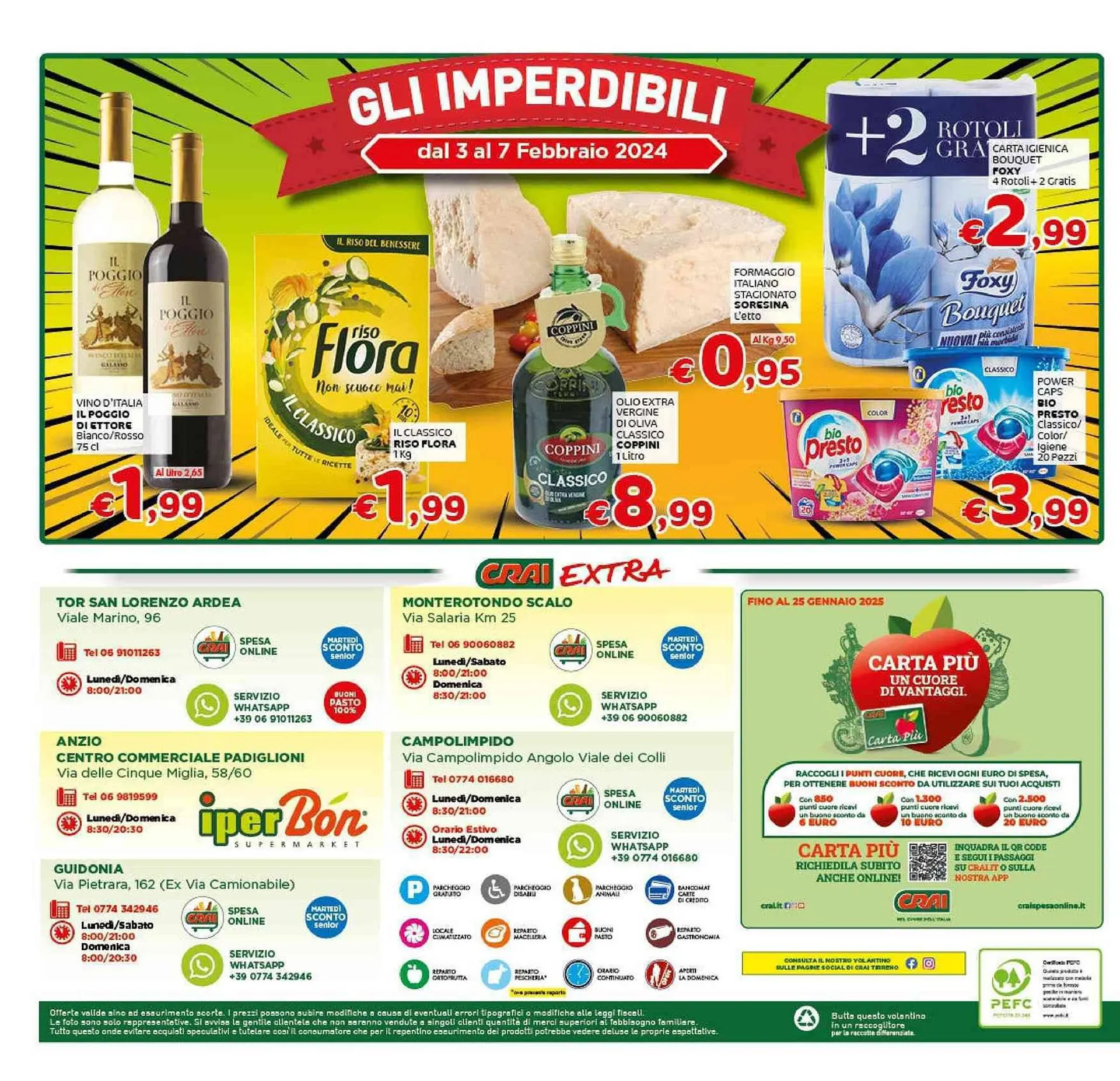 Volantino Crai extra da 25 gennaio a 7 febbraio di 2024 - Pagina del volantino 20