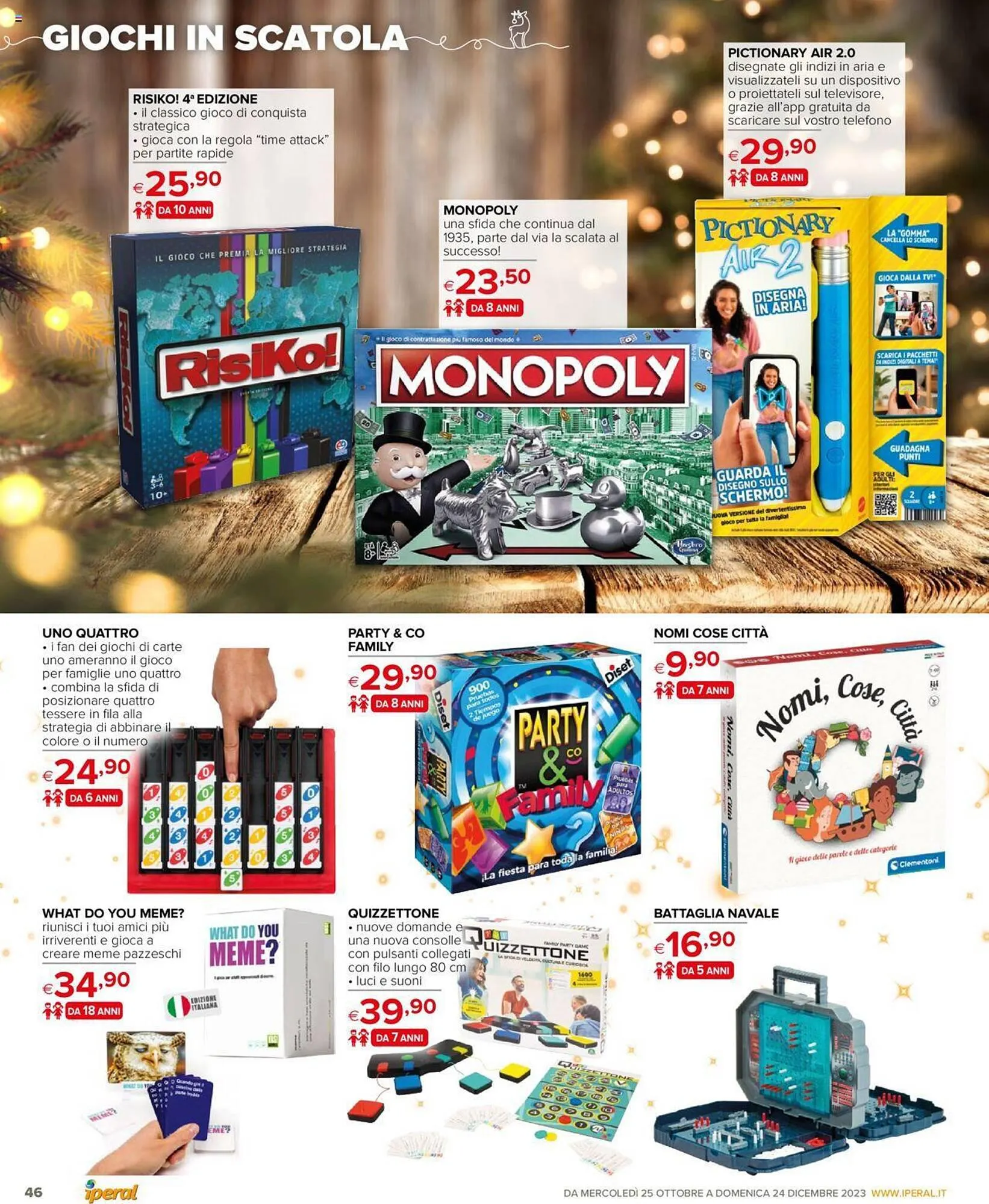 Volantino Iperal da 25 ottobre a 24 dicembre di 2023 - Pagina del volantino 46