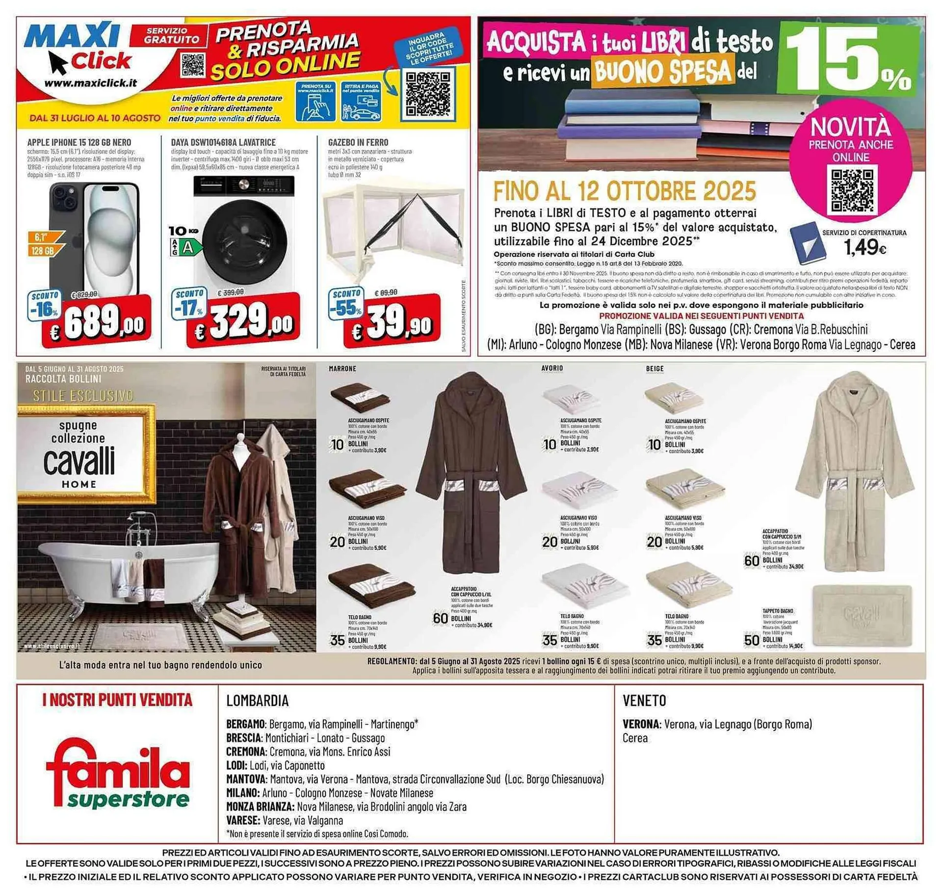 Volantino Famila Superstore da 31 luglio a 10 agosto di 2025 - Pagina del volantino 24