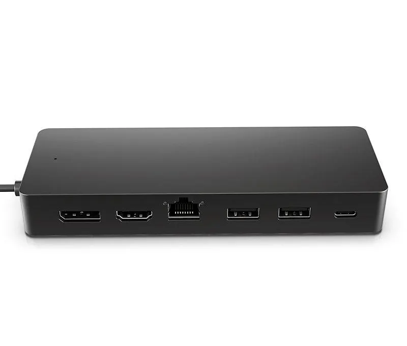 HP Docking Station Universal Multifunzione USB Alimentatore - C Nero