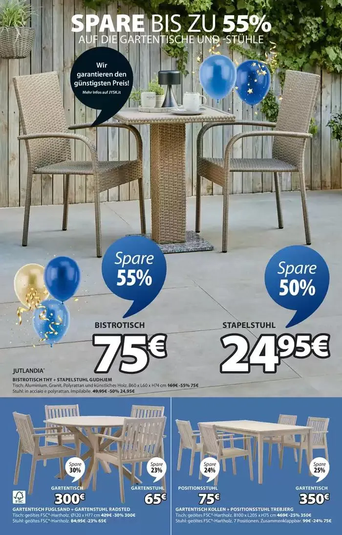 Wir feiern 100 Stores in Italien da 3 aprile a 30 aprile di 2025 - Pagina del volantino 7