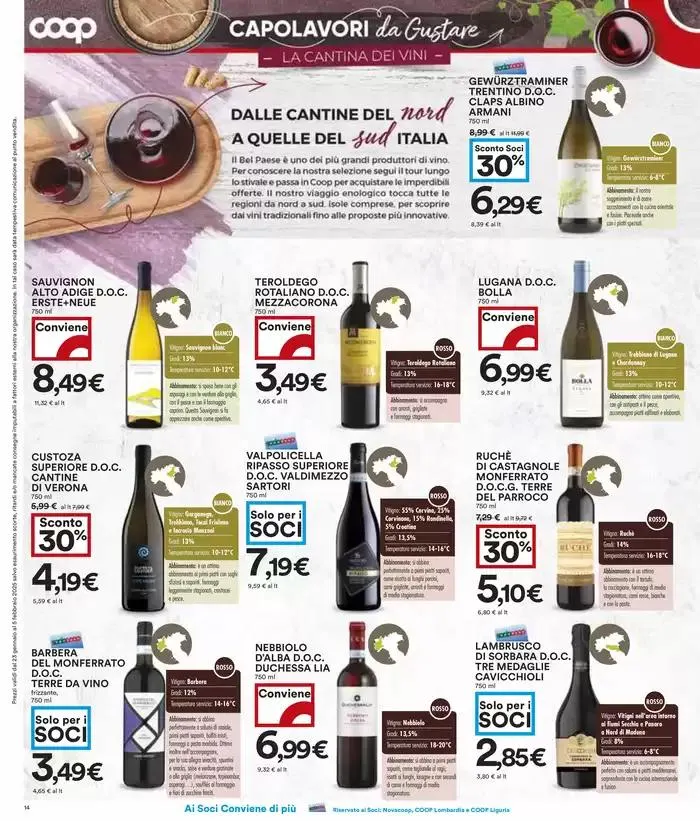 Sconti Fino al 40 % da 23 gennaio a 5 febbraio di 2025 - Pagina del volantino 14