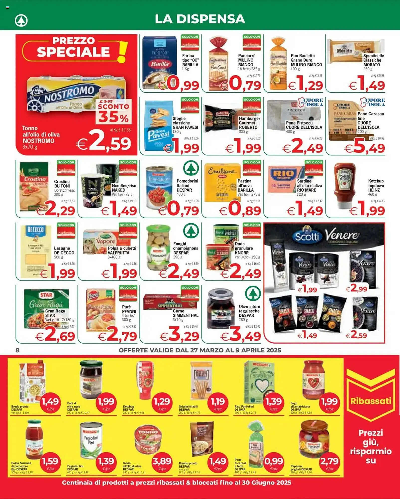 Volantino Despar da 27 marzo a 9 aprile di 2025 - Pagina del volantino 8