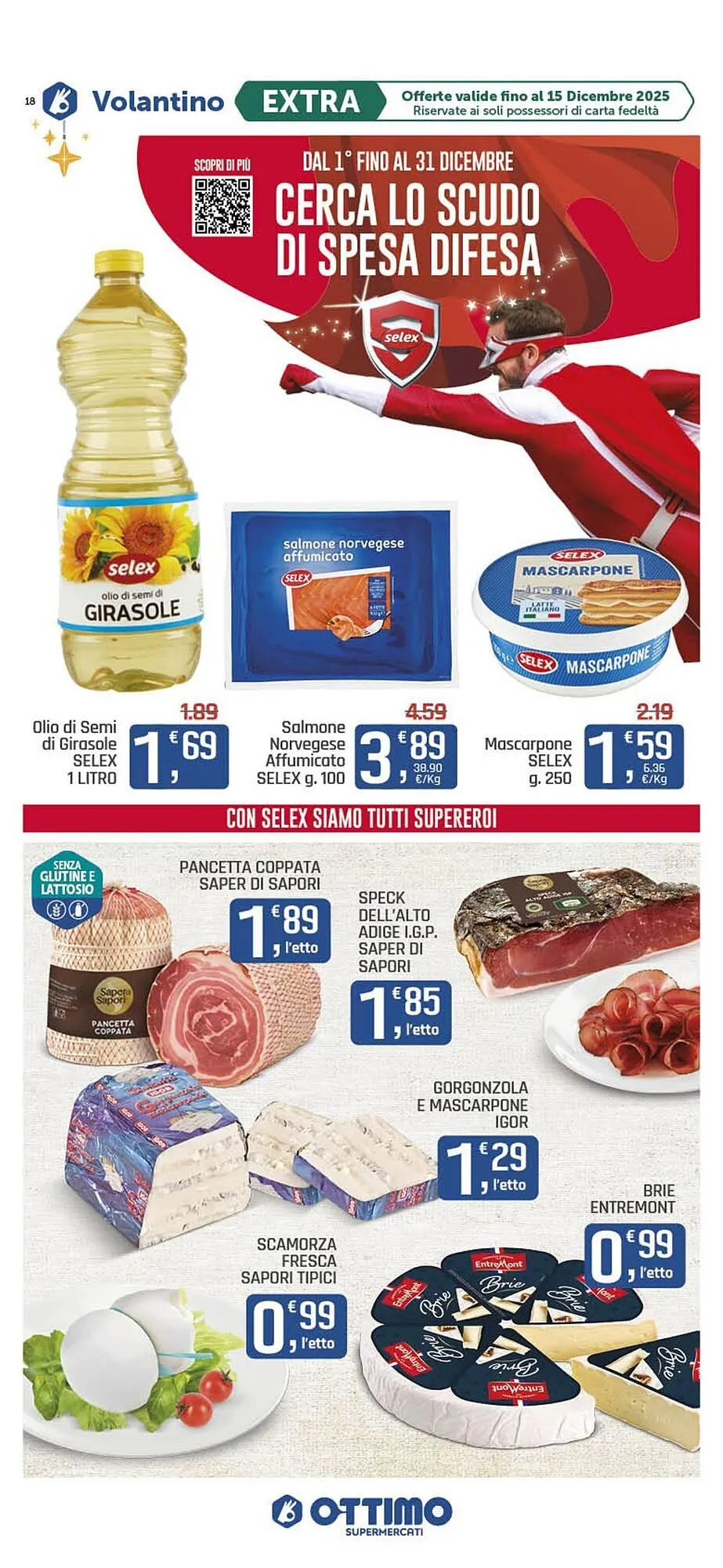 Volantino Ottimo Market da 3 dicembre a 15 dicembre di 2025 - Pagina del volantino 18