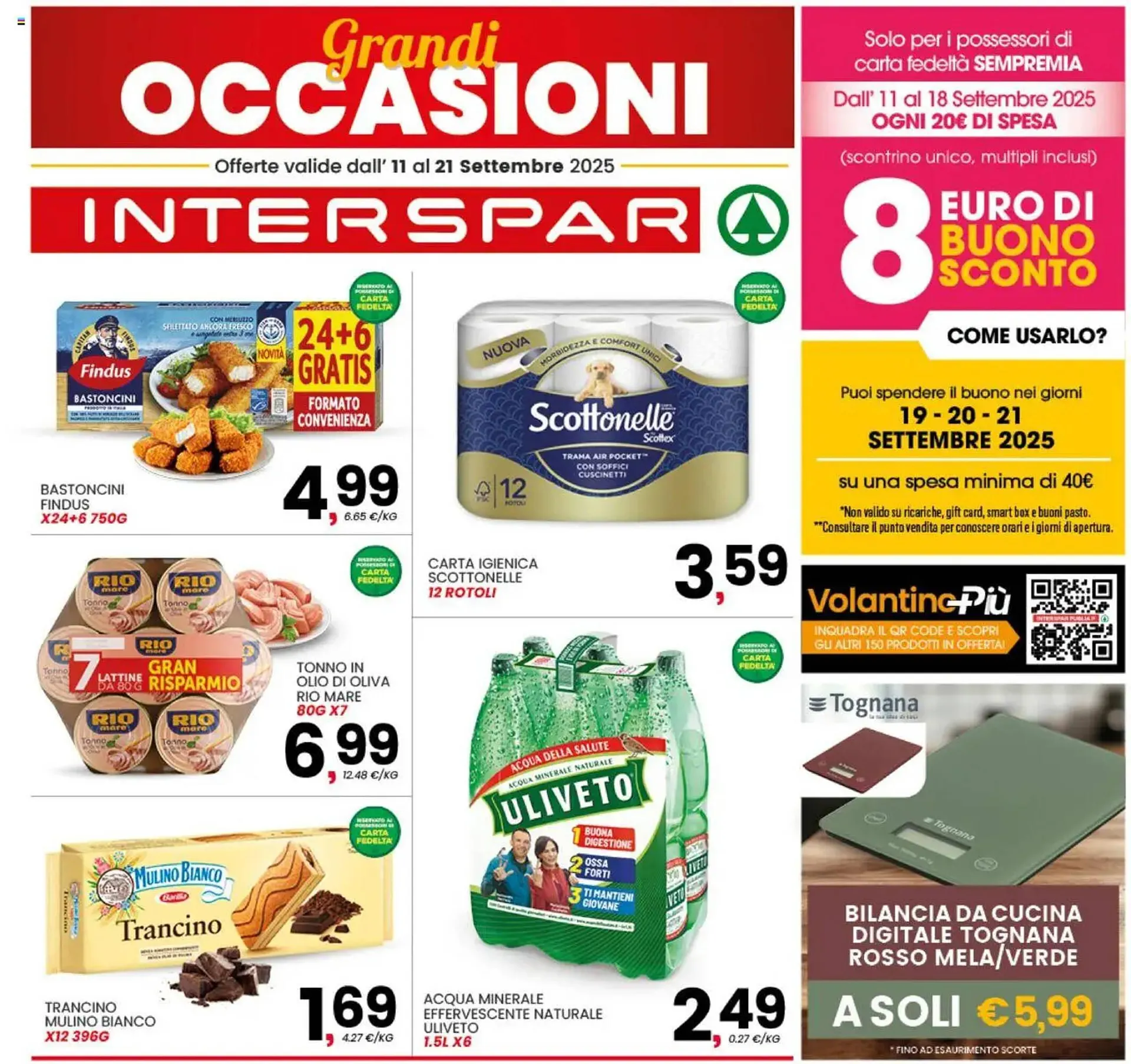 Volantino Interspar da 15 settembre a 21 settembre di 2025 - Pagina del volantino 1