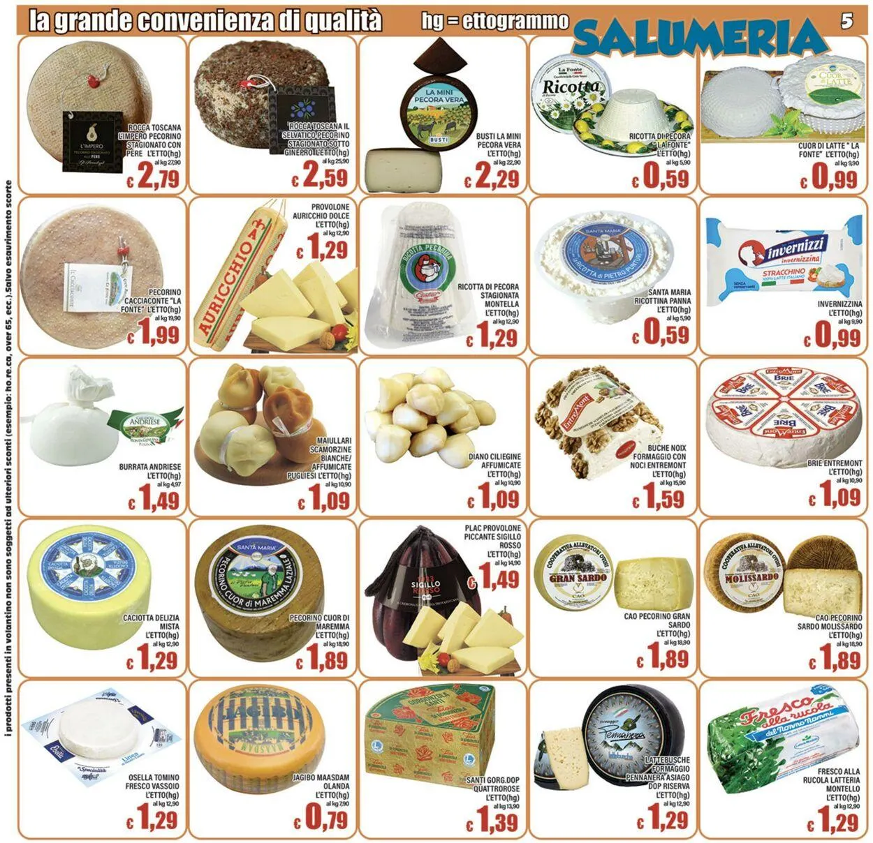 Top Supermercati Volantino attuale da 1 gennaio a 15 gennaio di 2026 - Pagina del volantino 5