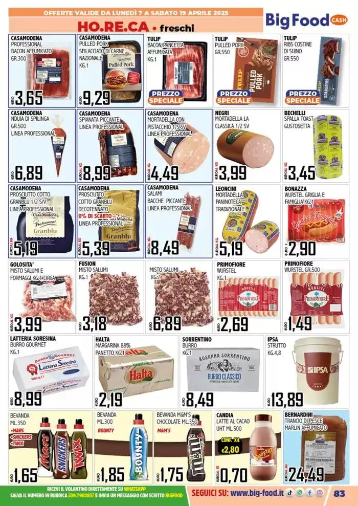 Buona Pasqua da 7 aprile a 19 aprile di 2025 - Pagina del volantino 83