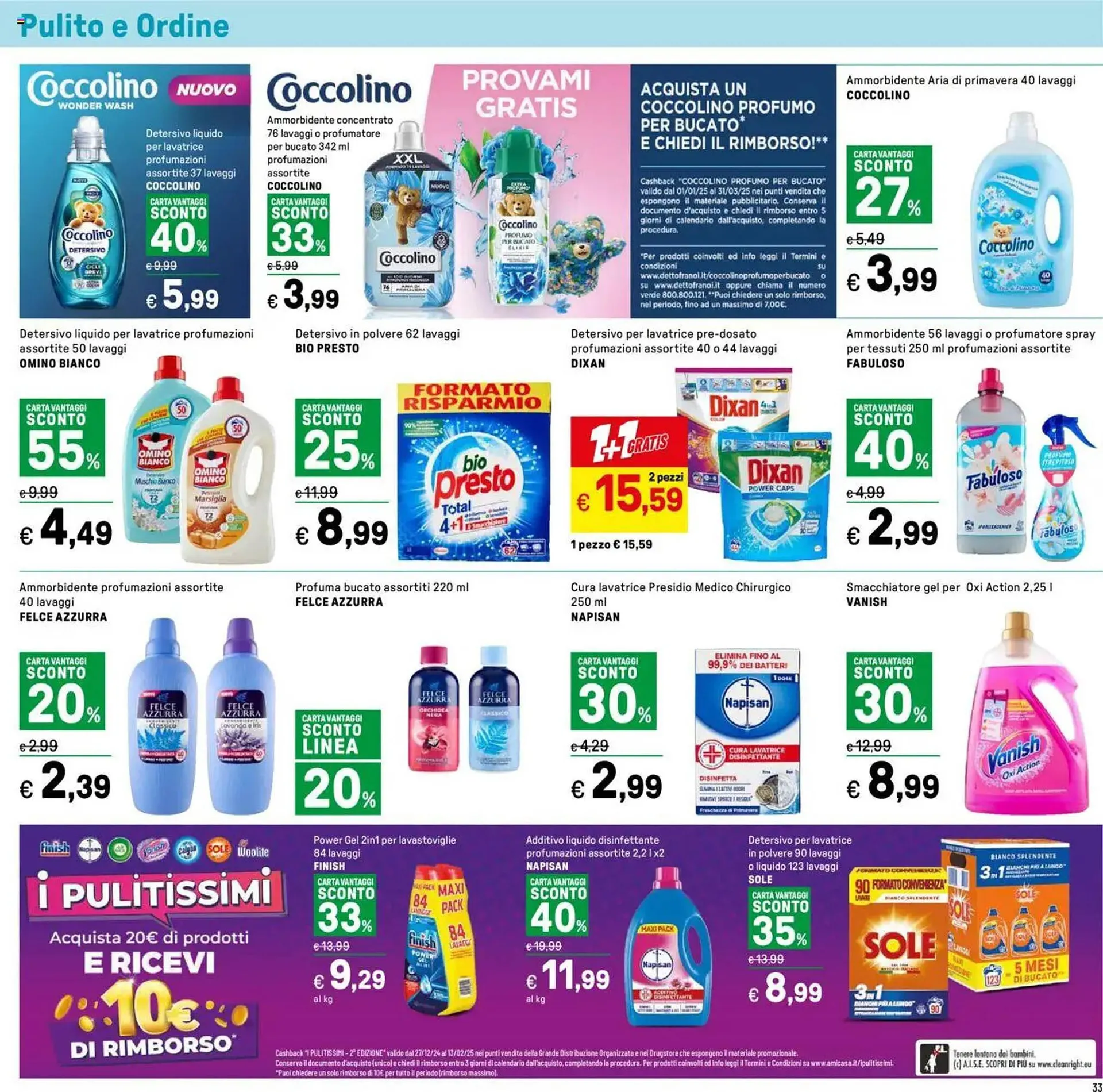 Volantino Iper La Grande da 10 gennaio a 19 gennaio di 2025 - Pagina del volantino 33