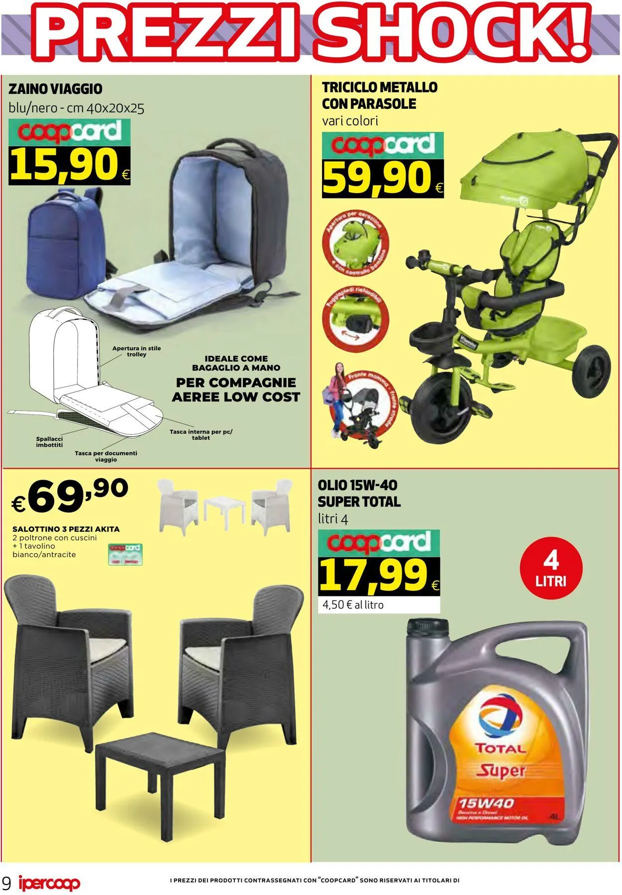 Coop Volantino attuale da 13 giugno a 24 giugno di 2025 - Pagina del volantino 9