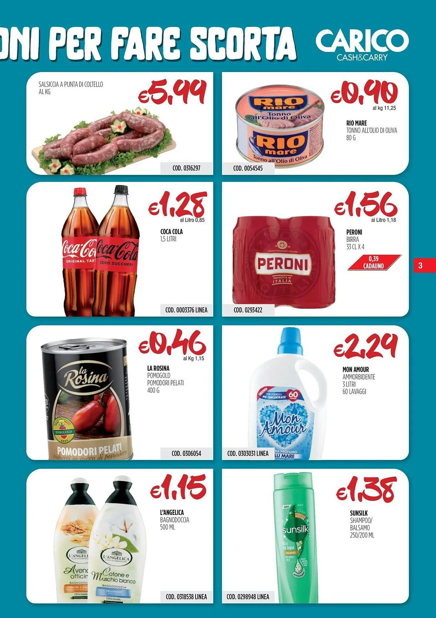 Volantino Carico Cash & Carry da 17 luglio a 30 luglio di 2025 - Pagina del volantino 3