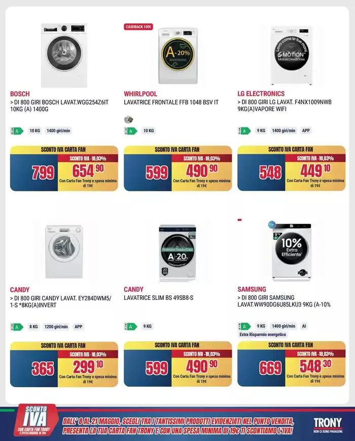 Sconto iva da 8 maggio a 21 maggio di 2025 - Pagina del volantino 13