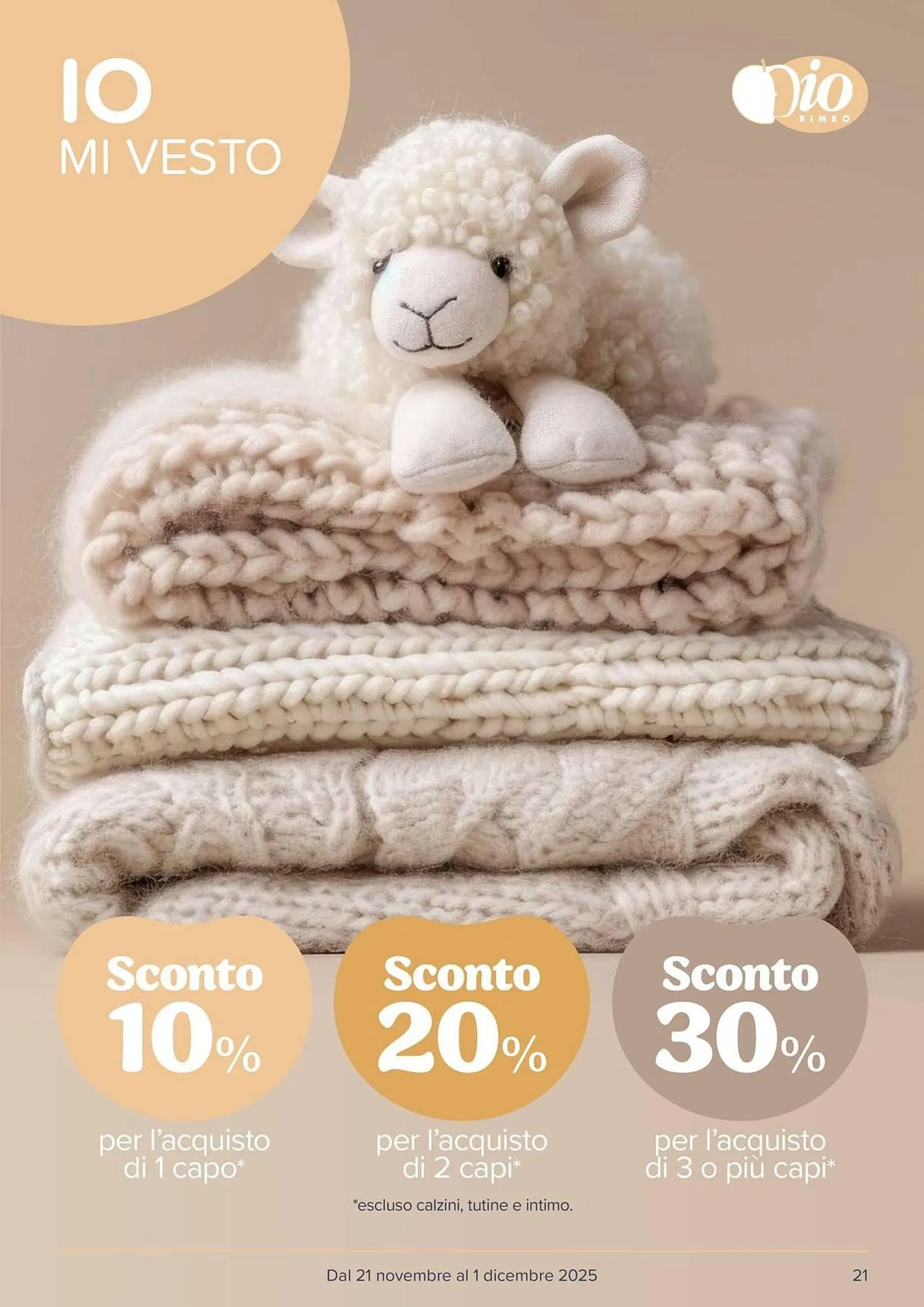 Volantino Io Bimbo da 21 novembre a 1 dicembre di 2025 - Pagina del volantino 21