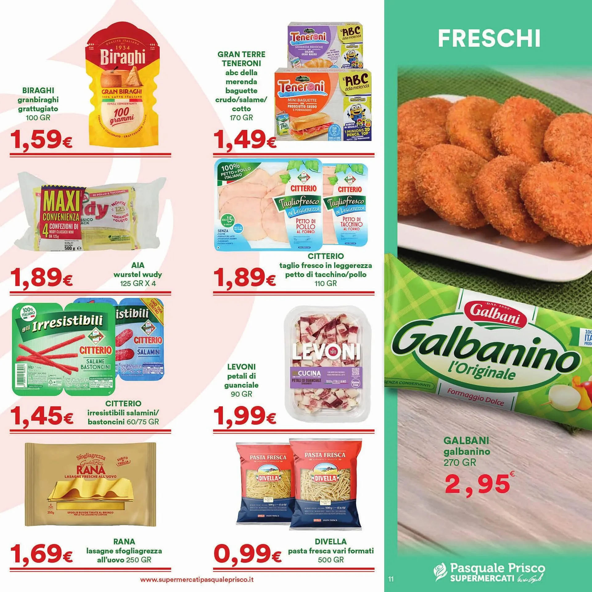 Volantino Supermercati Pasquale Prisco da 21 ottobre a 3 novembre di 2025 - Pagina del volantino 11