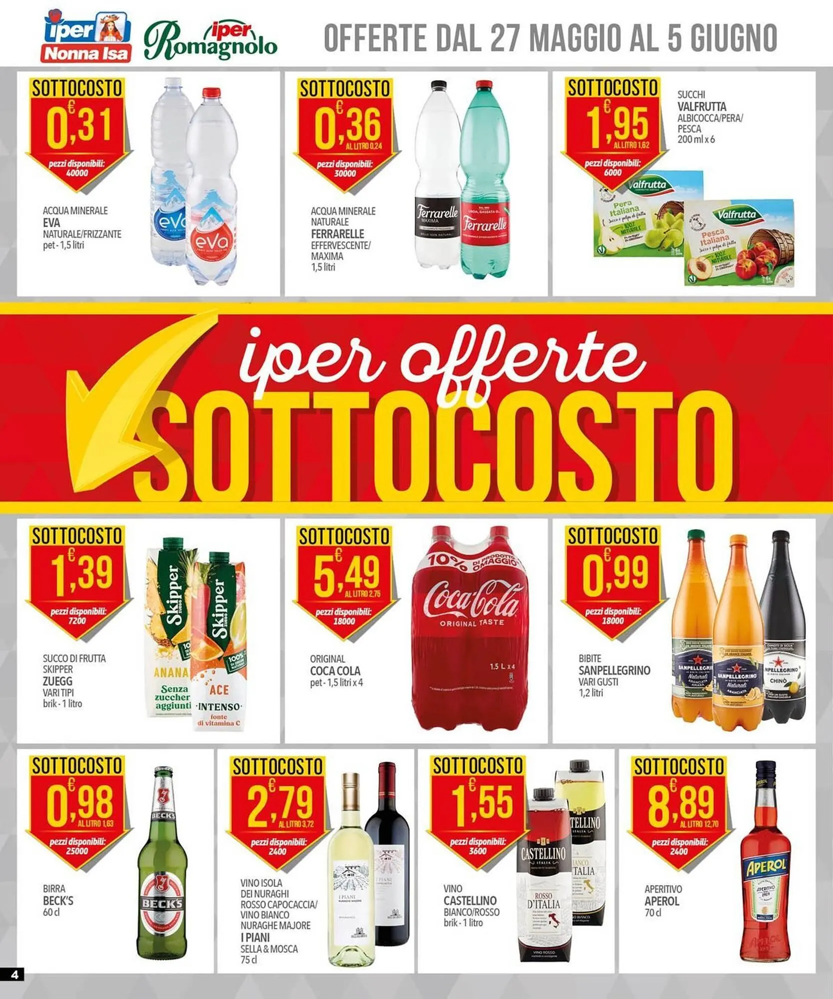 Volantino Iper Nonna Isa da 27 maggio a 5 giugno di 2025 - Pagina del volantino 4