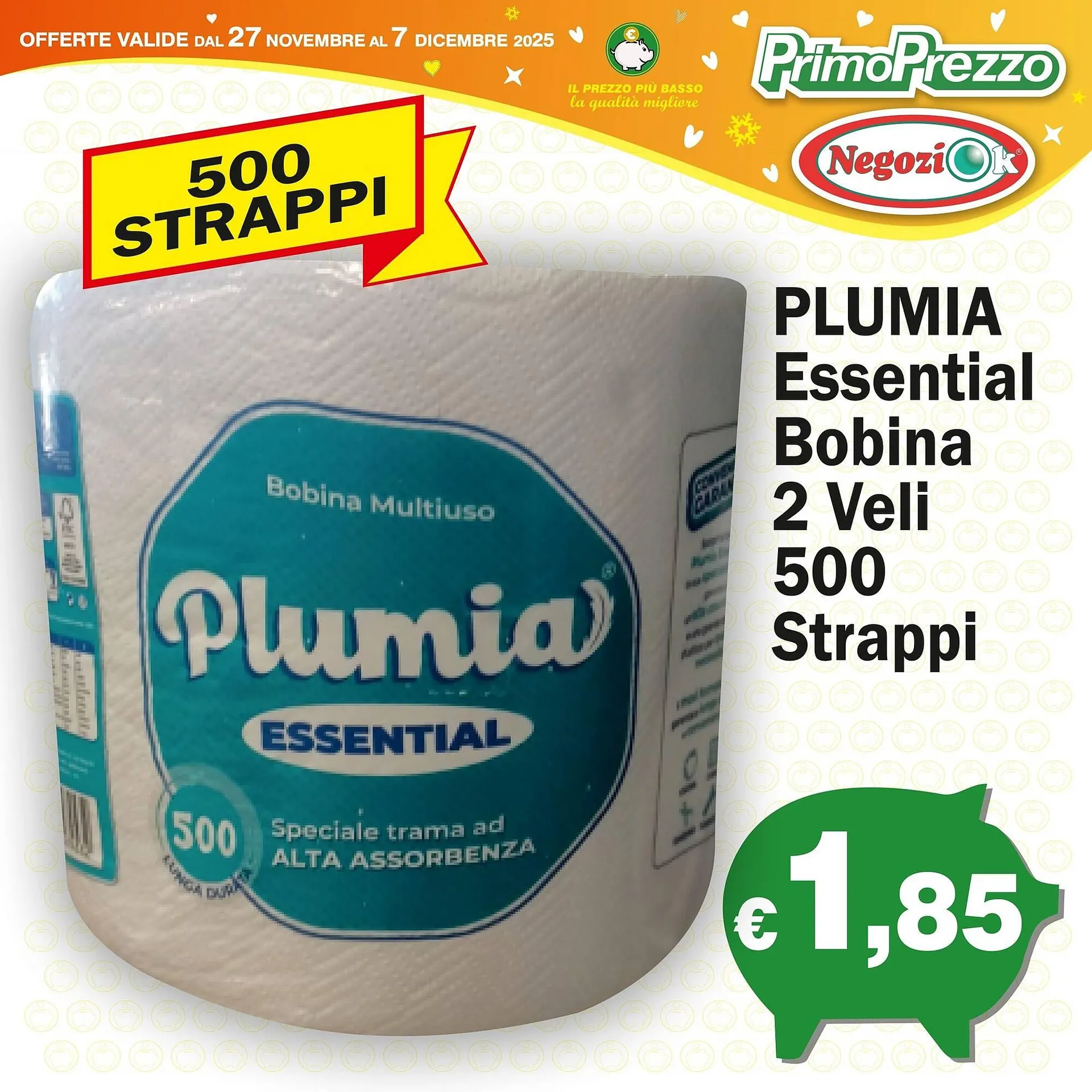 Volantino Primo Prezzo da 2 dicembre a 7 dicembre di 2025 - Pagina del volantino 1