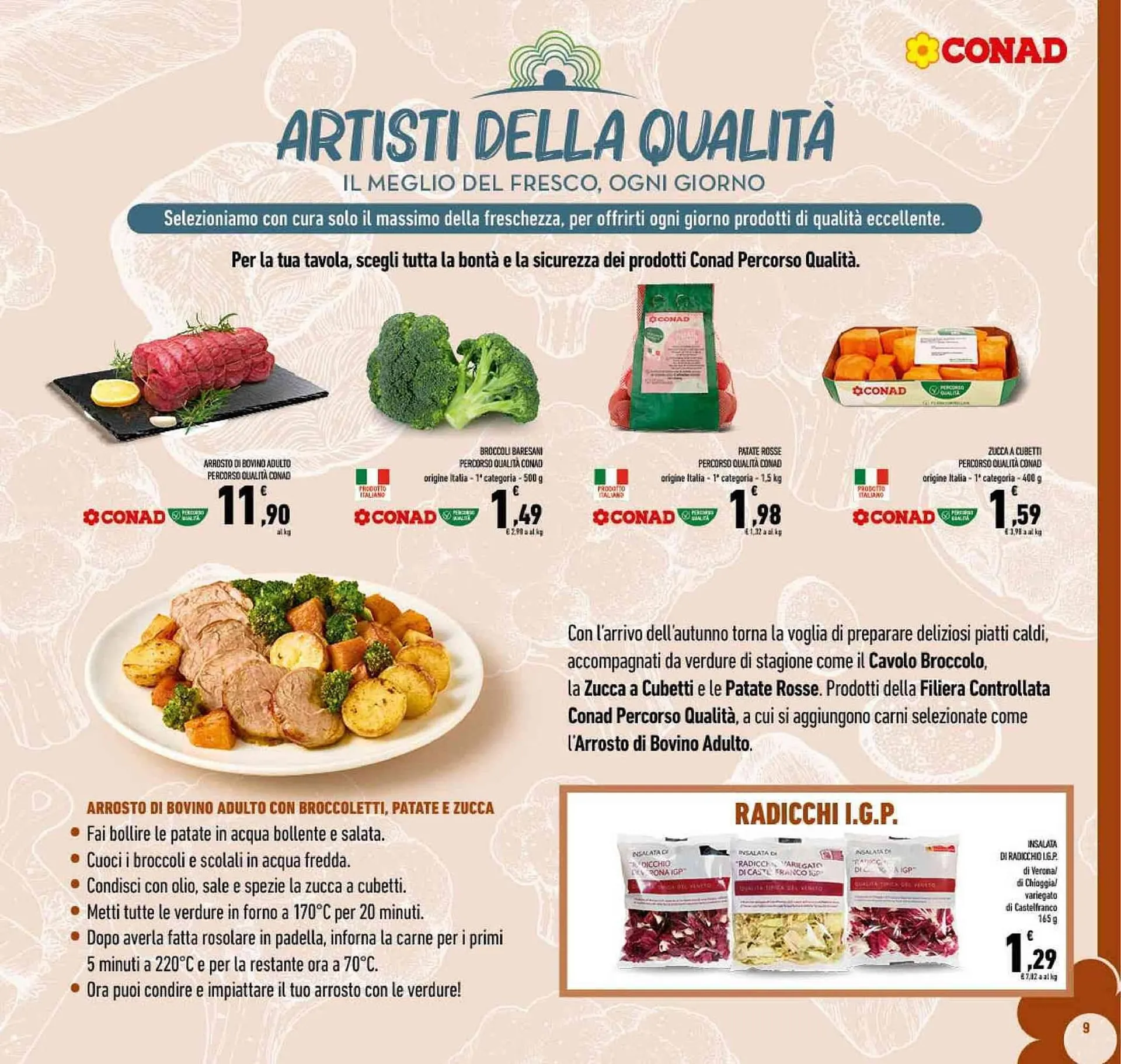 Volantino Conad da 31 ottobre a 9 novembre di 2024 - Pagina del volantino 9