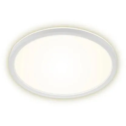 Plafoniera Slim effetto alone Ø 30 cm 18 W 4000 K 2400 lm