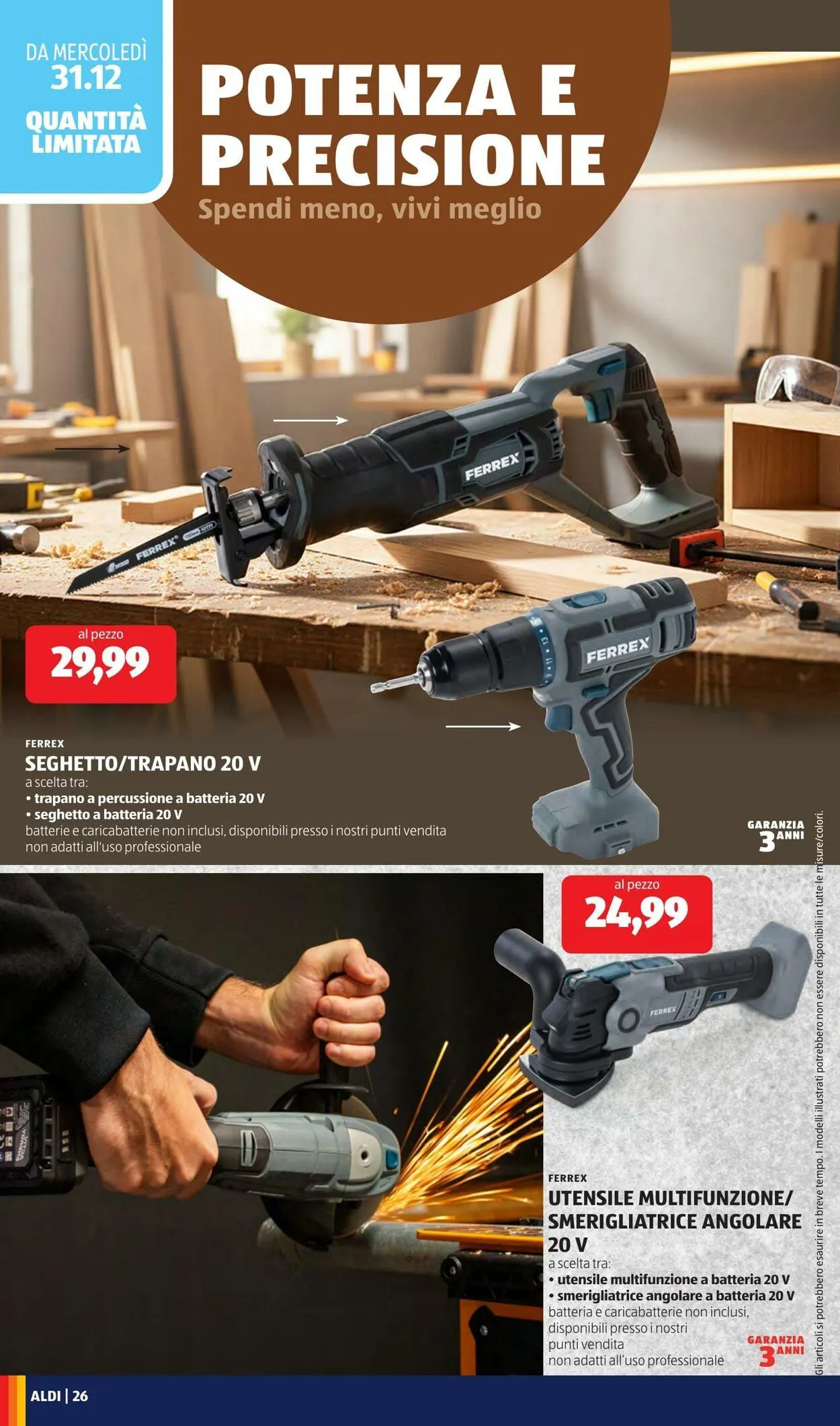 Aldi Volantino attuale da 29 dicembre a 4 gennaio di 2026 - Pagina del volantino 26